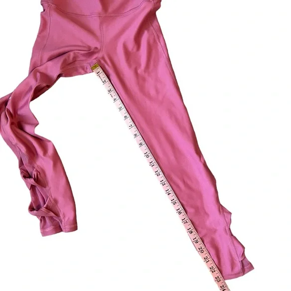Under Armour Heat Gear Ankle Twist Pink Compression Leggings - Picture 11 of 14